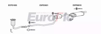 Система выпуска ОГ EuroFlo FDPUM16 4001A